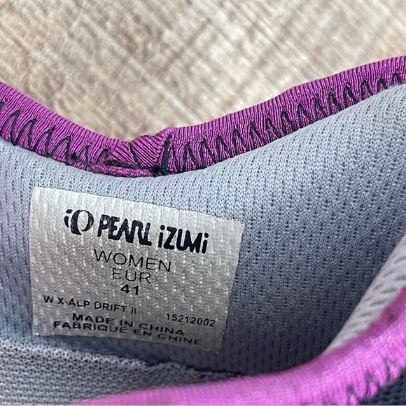 Pearl Izumi Size 9.5 EUR 41 X-Alp Drift II Spin Cycling Shoe Sneakers Workout - Picture 7 of 8